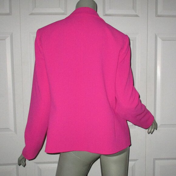 BAR III Fuchsia Lined Closureless Open Front Blazer NWOT - Picture 4 of 5